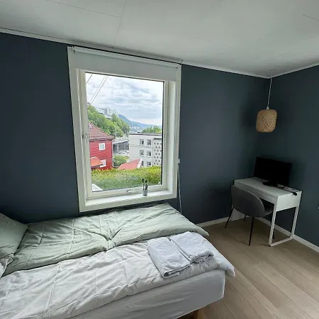 Apartment Panoramic Views And Garden! Bergen